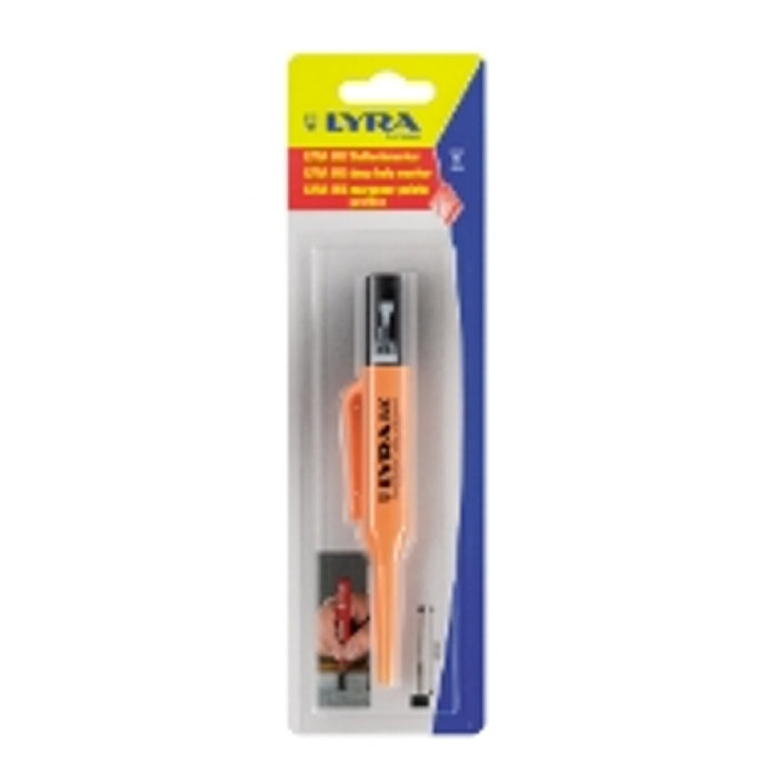 Stylo Marqueur Lyra Orlow Cellugraph 12st. Rouge 24cm - Pour Marquage Sur Verre, Métal, Bois, Céramique, Facile à Effacer - 3